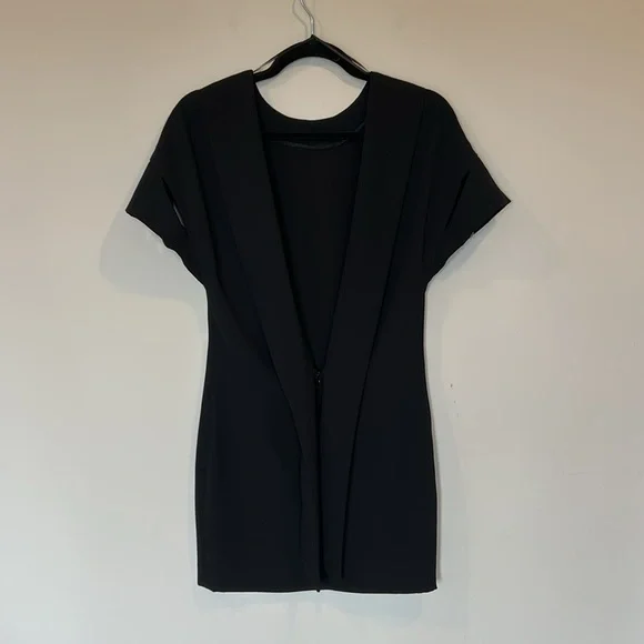 IRO Hilda Cut Out Shift Open Back Dress Black - Picture 4 of 12